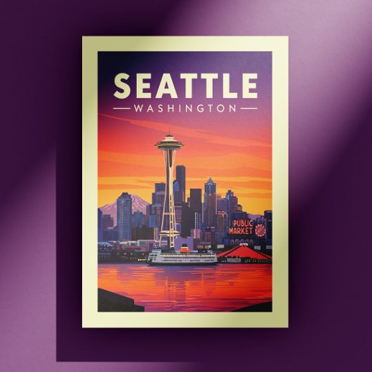 Seattle Briefkaart