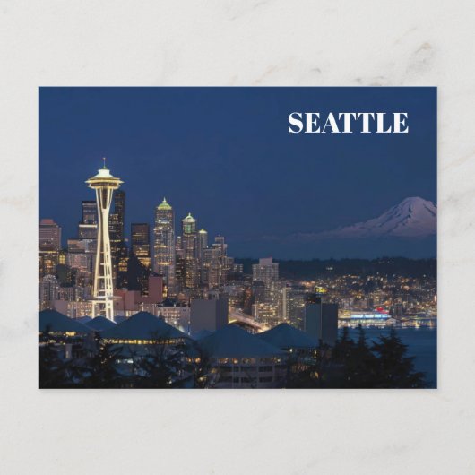 Seattle Briefkaart (Voorkant)