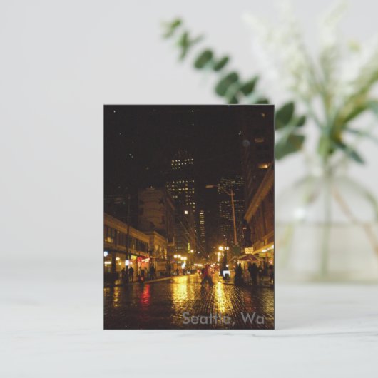 Seattle briefkaart (Staand voorkant)