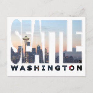 Seattle, Briefkaart Washington