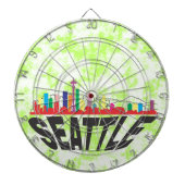 Seattle Dartbord (Voorkant)