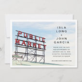 Seattle De datum opslaan Kaart (Voorkant)