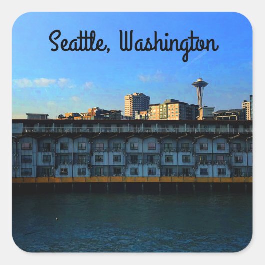 Seattle Edgewater Hotel #1 Stickers (Voorkant)