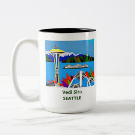 Seattle Emerald City Afbeelding Mok