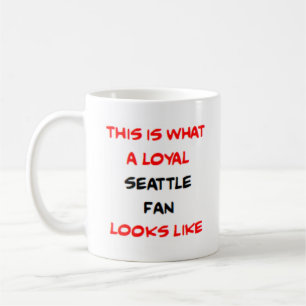 Seattle-fan, loyaal koffiemok