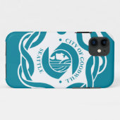 Seattle Flag Case-Mate iPhone Case (Achterkant (horizontaal))