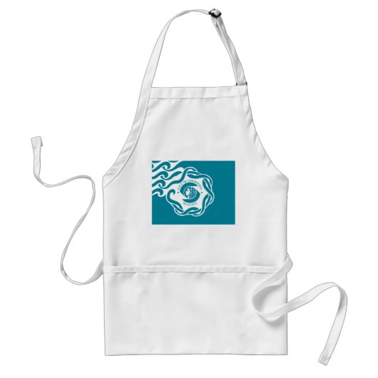 Seattle Flag Standaard Schort (Voorkant)