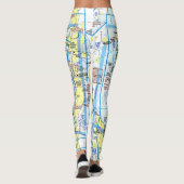 Seattle Flyway Chart leggings (Achterkant)