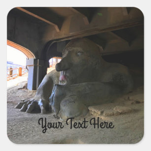 Seattle Fremont Troll #2 Stickers