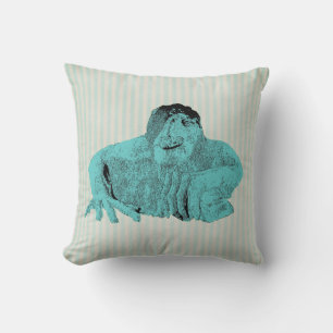 Seattle Fremont Troll 2-zijdige print kussen