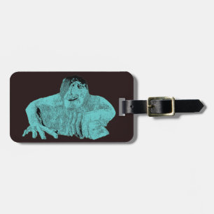 Seattle Fremont Troll Bagage Label