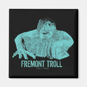 Seattle Fremont Troll Magnet Magneet