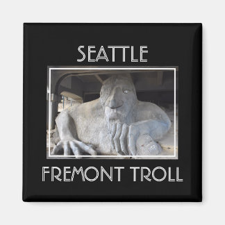 Seattle Fremont Troll Magnet Magneet