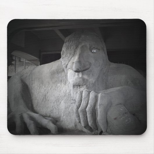 Seattle Fremont Troll Muismat (Voorkant)