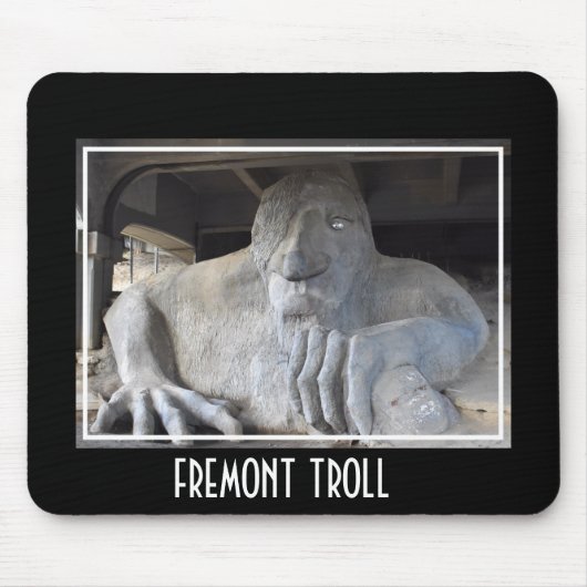 Seattle Fremont Troll Muismat (Voorkant)