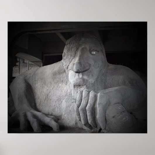 Seattle Fremont Troll Poster (diverse formaten) (Voorkant)