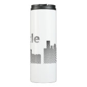 Seattle Graphic Thermosbeker (Achterkant)