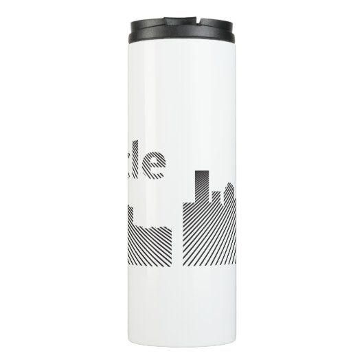 Seattle Graphic Thermosbeker (Achterkant)