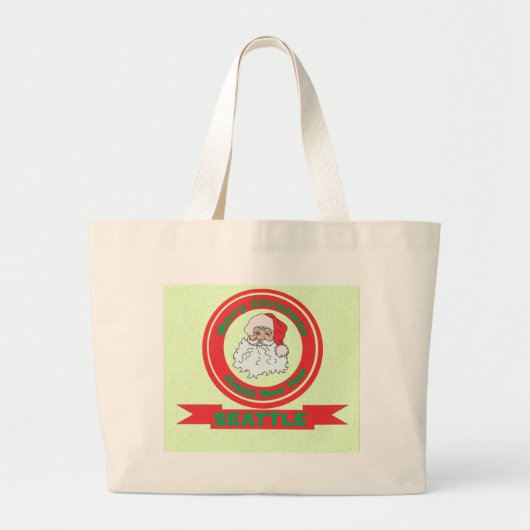 Seattle Grote Tote Bag (Voorkant)