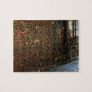 Seattle Gum Wall #1 Jigsaw Puzzle