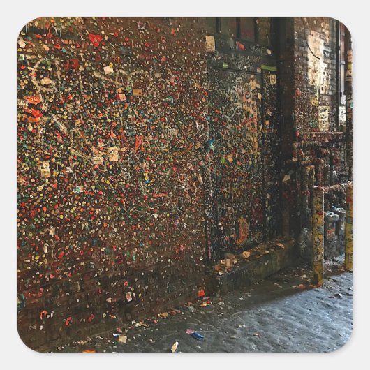 Seattle Gum Wall #1 Stickers (Voorkant)