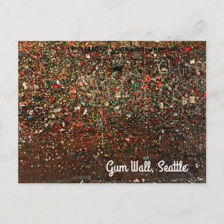 Seattle Gum Wall #2 Briefkaart