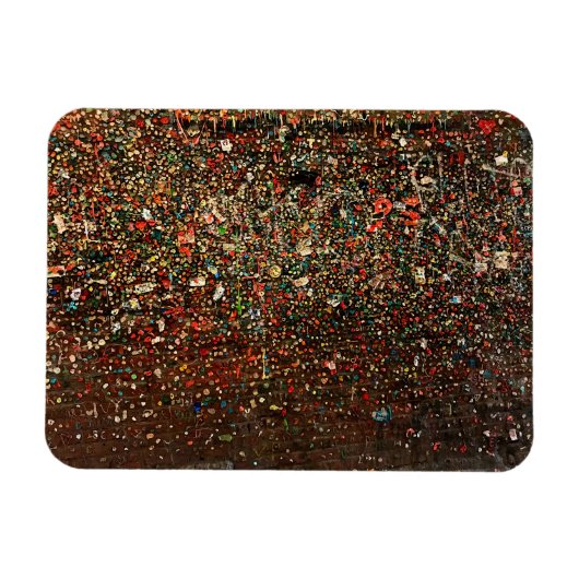 Seattle Gum Wall #2 Magnet Magneet (Horizontaal)