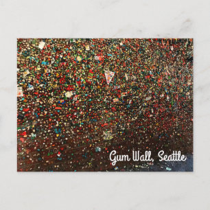 Seattle Gum Wall #3 Briefkaart