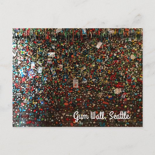 Seattle Gum Wall #4 Briefkaart (Voorkant)
