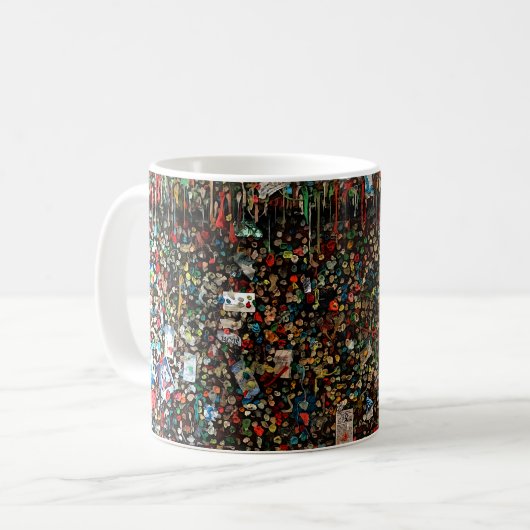 Seattle Gum Wall #4 Mug (Devant gauche)