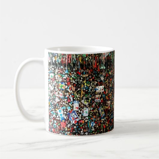 Seattle Gum Wall #4 Mug (Gauche)