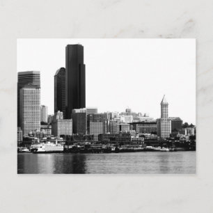 Seattle in B&W Briefkaart