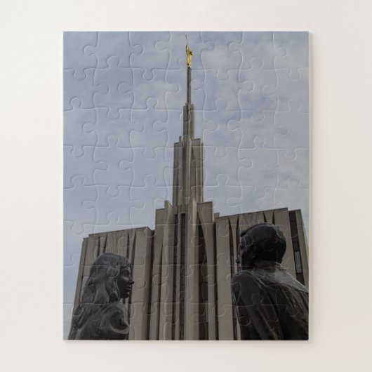 Seattle LDS Temple Legpuzzel (Verticaal)