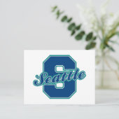 Seattle Letter Briefkaart (Staand voorkant)