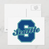 Seattle Letter Briefkaart (Voorkant / Achterkant)