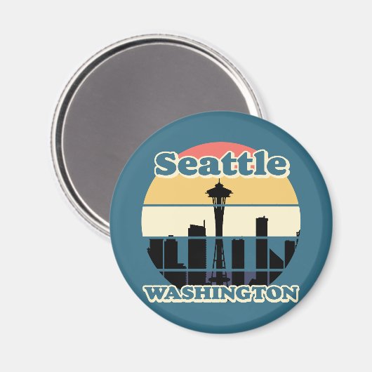 Seattle Magneet (Voorkant / Achterkant)