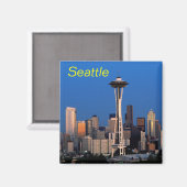 Seattle magneet (Voorkant / Achterkant)