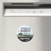 Seattle Markt Magnet Magneet (Insitu (Vaatwasser))