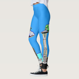 Seattle mayhem leggings