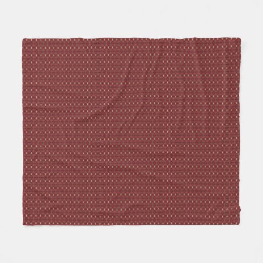 Seattle Pattern Fleece Blanket Deken (Voorkant (Horizontaal))