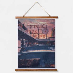 Seattle Pike Market Center Exterieur Hangend Wandkleed