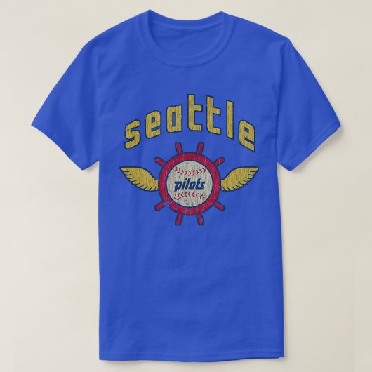 Seattle Pilots Baseball T-shirt (Design voorkant)