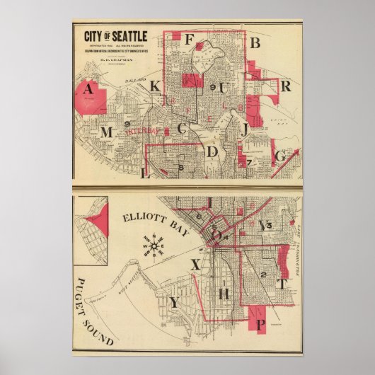 Seattle Poster (Voorkant)