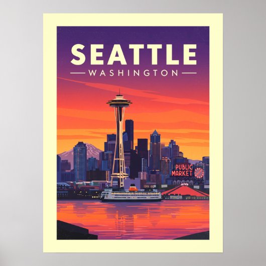 Seattle Poster (Voorkant)