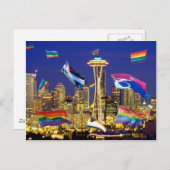 Seattle Pride Briefkaart (Voorkant / Achterkant)