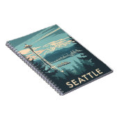  Seattle Reizen Notitieboek (Rechterzijde)