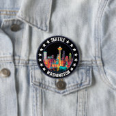 Seattle Ronde Button 7,6 Cm (In situ)