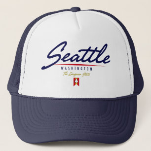 Seattle Script Trucker Pet