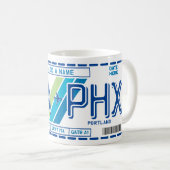 Seattle SEA Airport Code Mug : Cadeau de voyage pa (Devant droit)