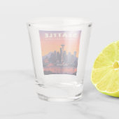 Seattle Shot Glas (Achterkant)